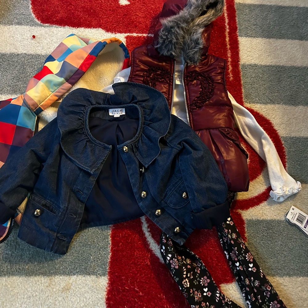 Janie and Jack Blue Denim Jacket lot